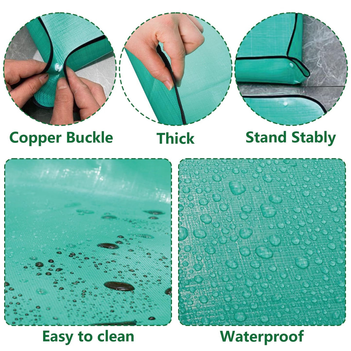 17-Piece Succulent Plant Care Tool Set, 26" and 39.4" Plant Transplanting Mats, Indoor Transplanting Supplies, Including Pot Transplantingg Mat, Mini Gardening Tool Set for Plant Care