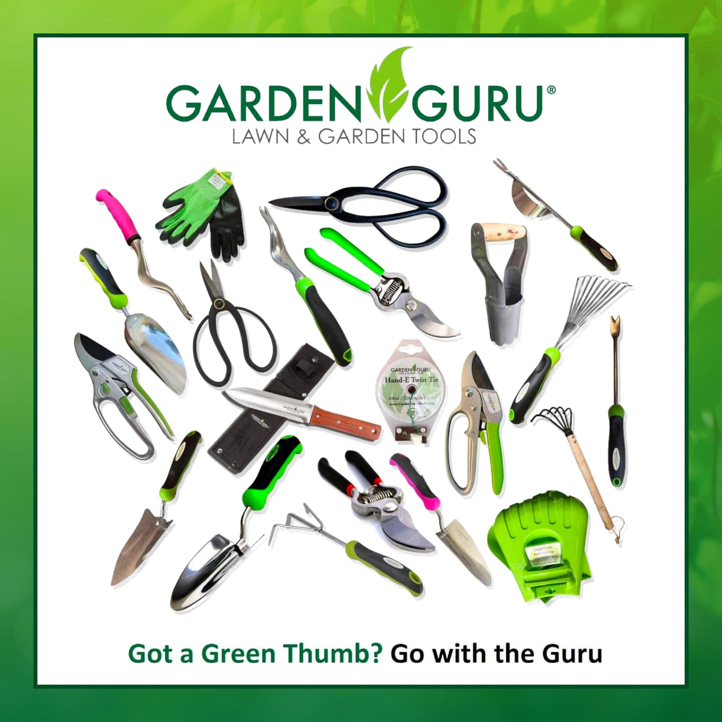 Garden Guru Super Strong Garden Scoop Trowel Shovel Transplanter - Stainless Steel - Rust Resistant - Ergonomic Grip - Perfect Hand Shovel for Gardening Transplanting and Digging (2 Pack)
