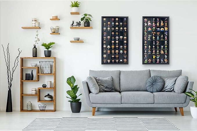 Shot Glass Display Cabinet Solid Wood