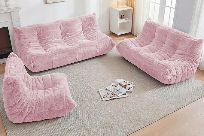 Bean Bag 3-Seater Chair Big Sofa Beanbag Chair