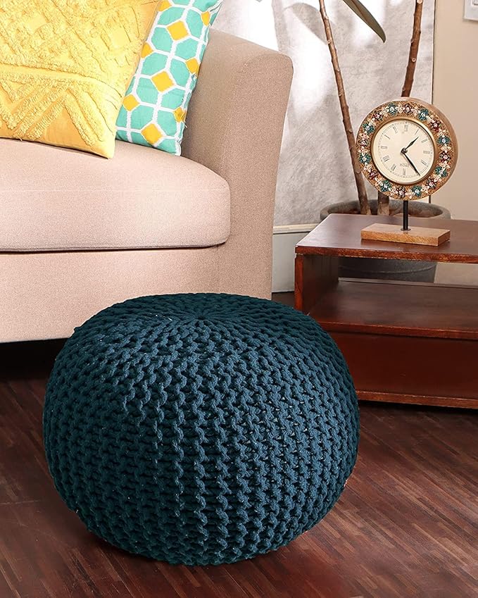 REDEARTH · Round Pouf Bean Bag Ottoman