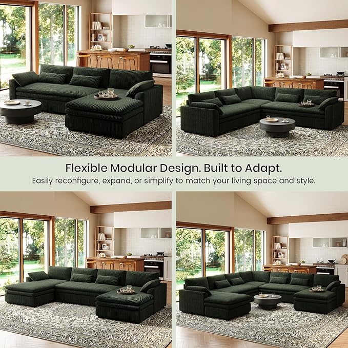 Belffin Large Modular Sectional Sofa