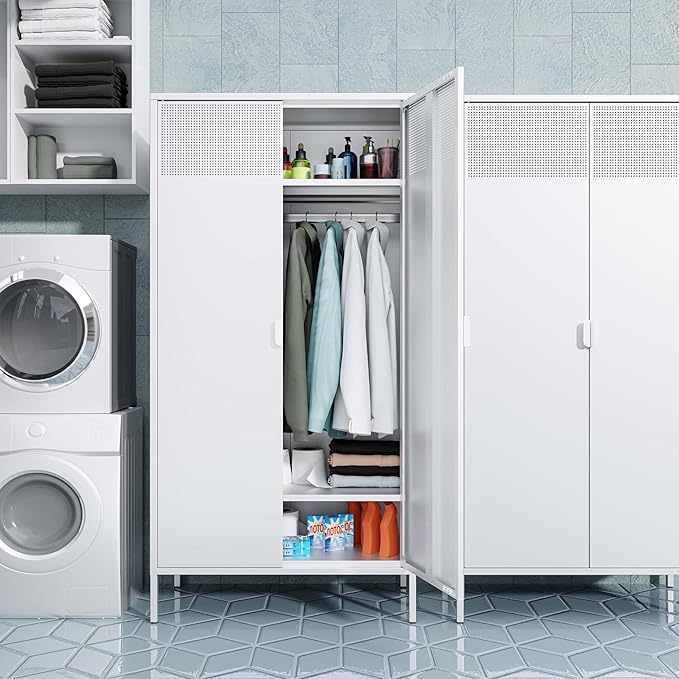 Washsemba Metal Storage Cabinets Locker