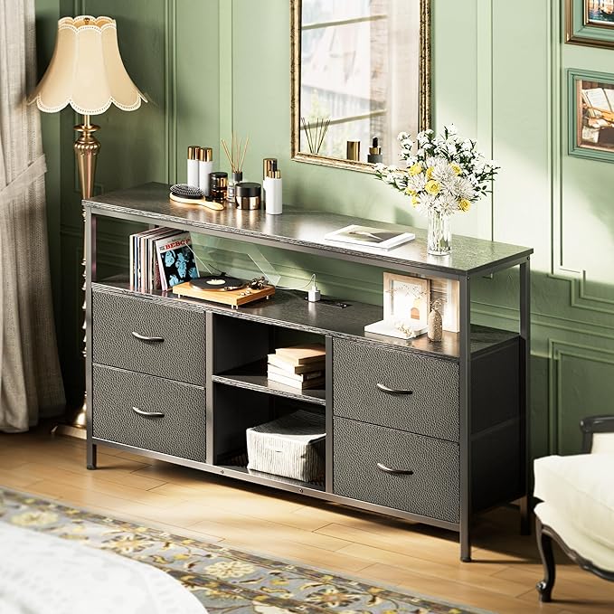 Huuger 47 Inch TV Stand Dresser