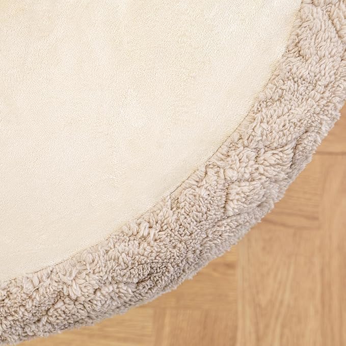 Plush Multi-Functional Ottoman Pouf – Ergonomic Ottoman Foot Rest