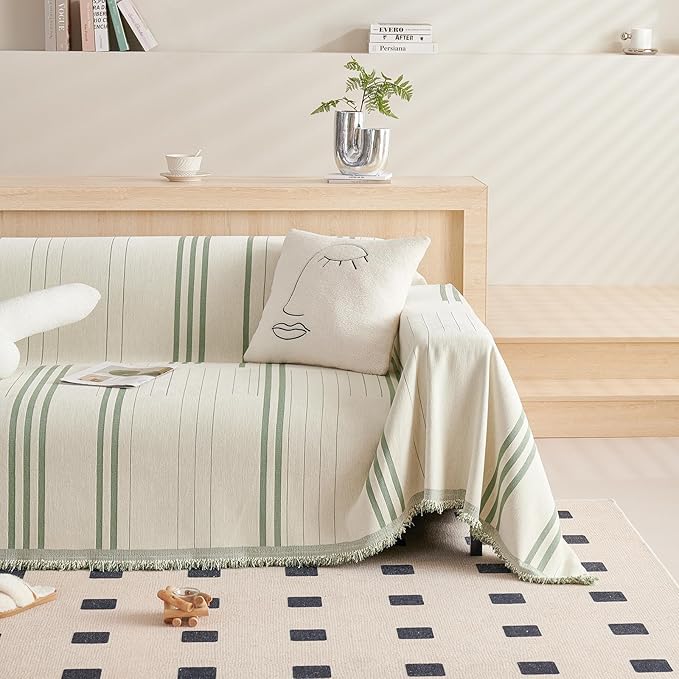 DREAMINGO Armchair Cover Washable Chenille Sofa Protector