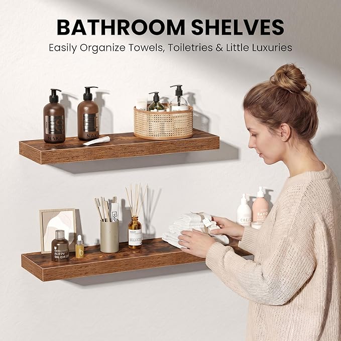 Fun Memories 32Inch Floating Shelves