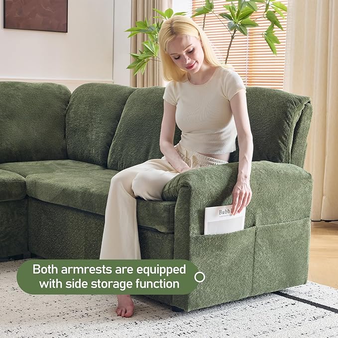 VINGLI Convertible Sofa Bed Couches