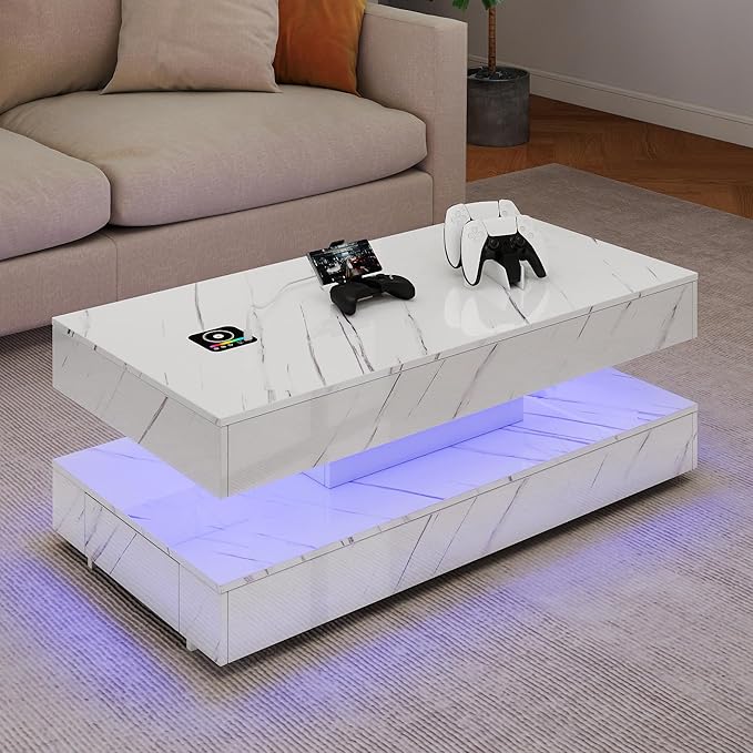 47.2" LED Smart Coffee Table