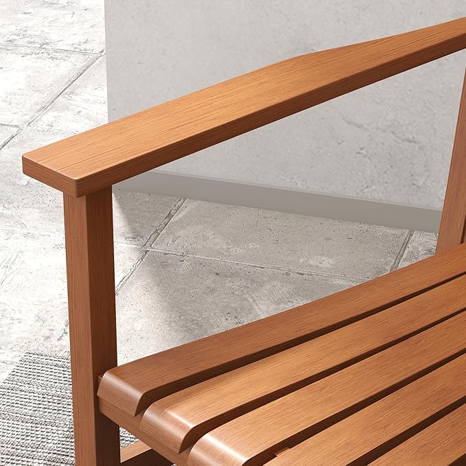 Outsunny Outdoor Rocking Chair Set of 2, Patio Rocking Chair