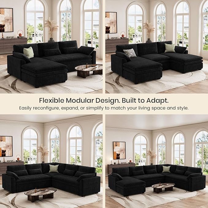 Belffin Large Modular Sectional Sofa