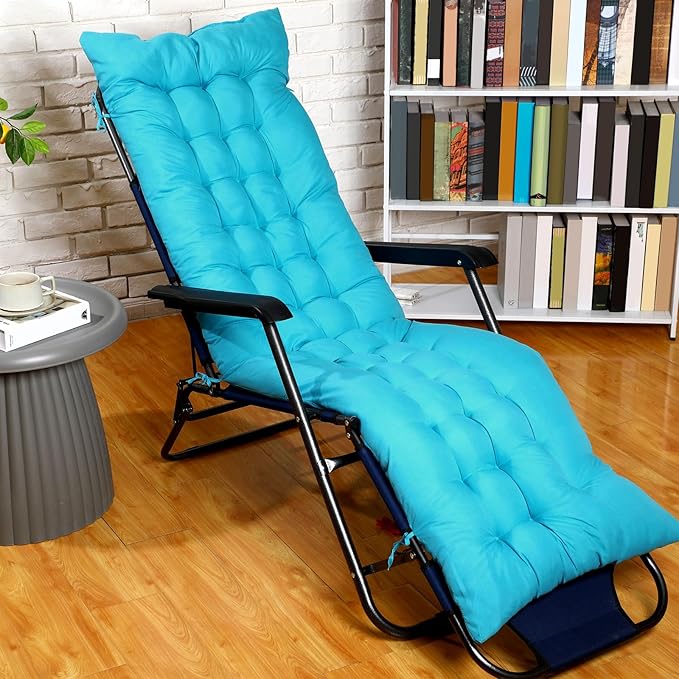 67 x 19 Inch Chaise Lounge Cushions Soft Lounge Chair Cushion Gravity Chair