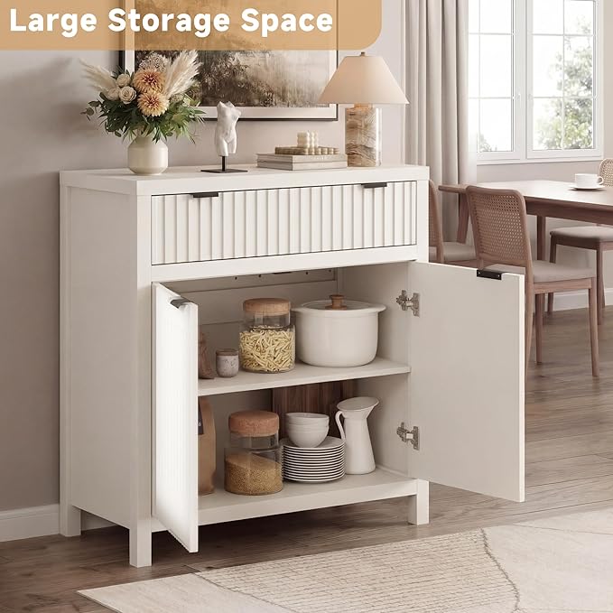 Fatmok Fluted Buffet Cabinet