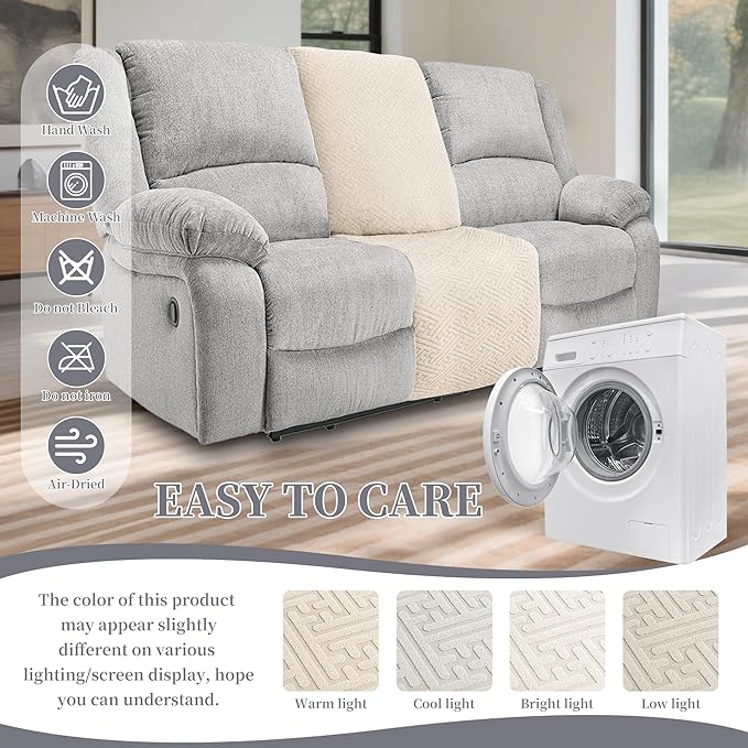 100% Waterproof Sectional Recliner Couch Covers