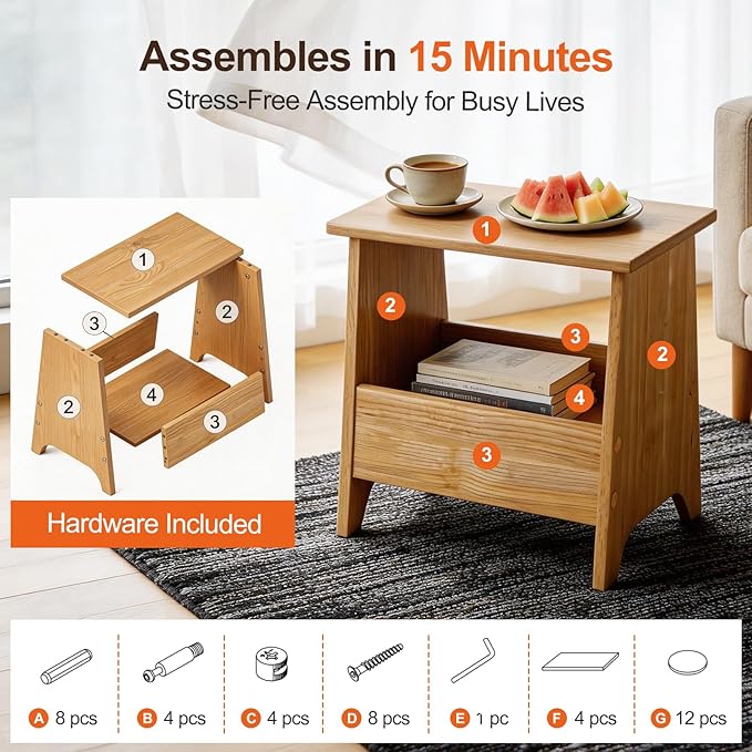 King Oasis Small Storage Stool