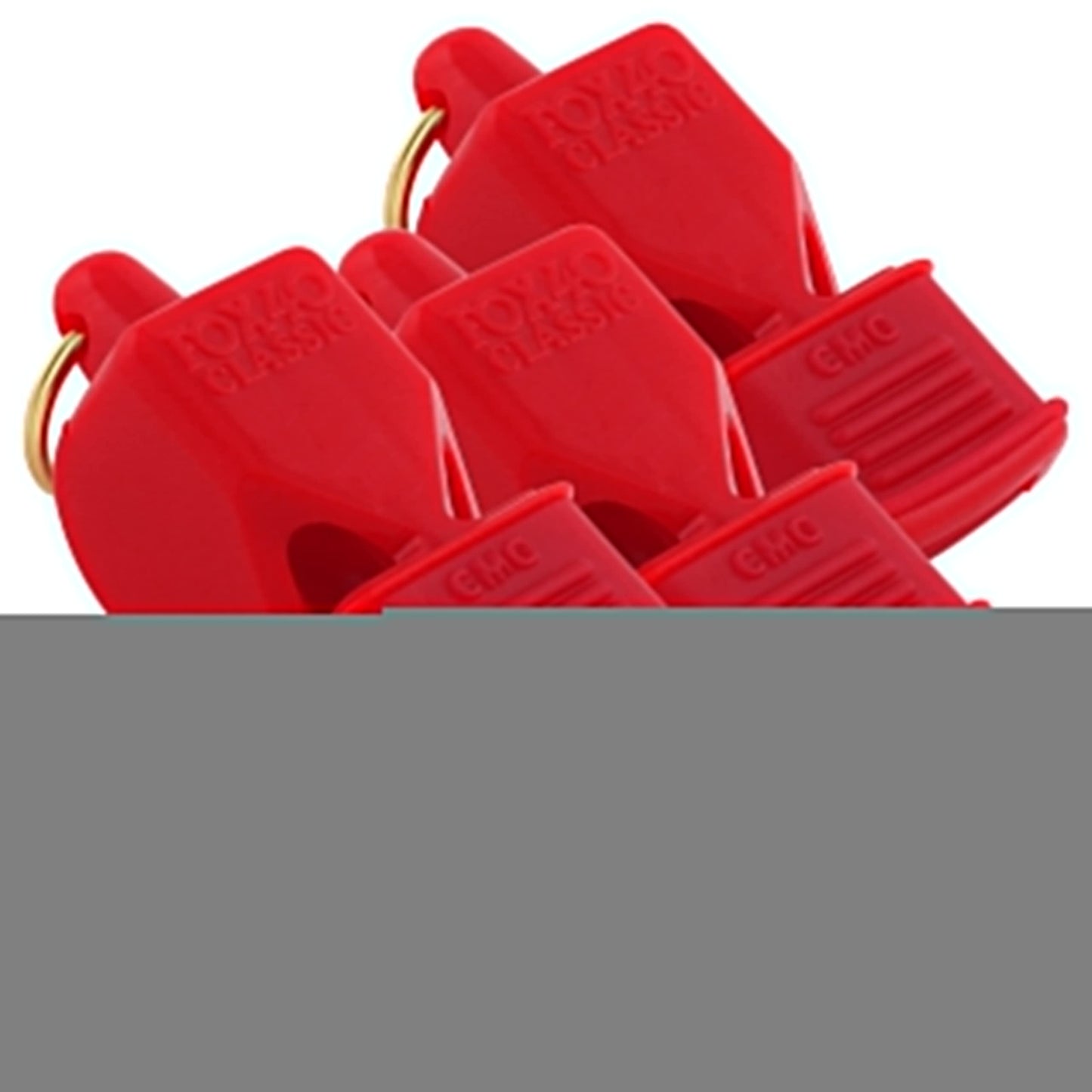 Fox 40 Classic CMG w/Breakaway Lanyard 3 Pack (Red)