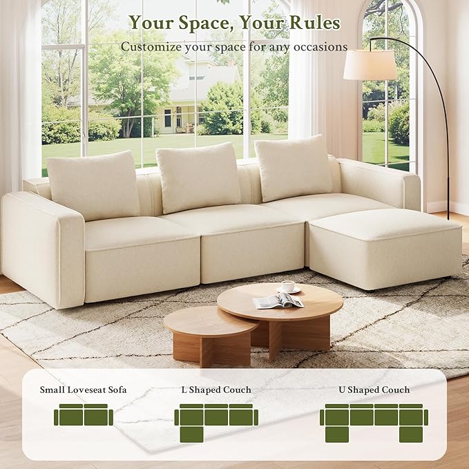 Welzona loveseat Sofa, Small Couches