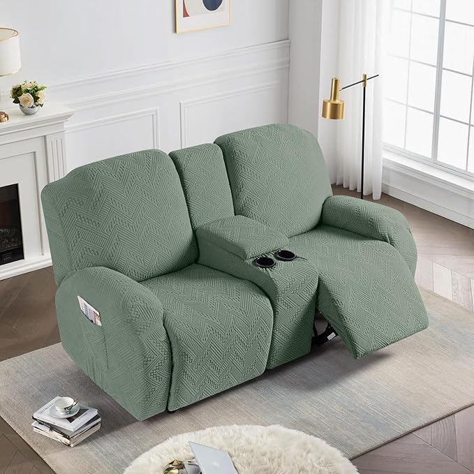 Ruaozz Loveseat Recliner Covers