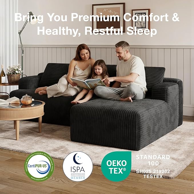 Novilla L-Shape Sectional Couches