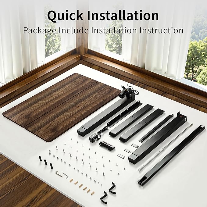 BIZUM 40x24 Inch Electric Standing Desk