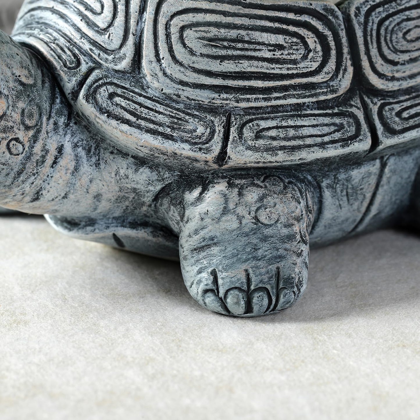 Turtle Planter Sea Turtle Succulent Pots with Drainage Hole, Resin Plant Pots for Succulents Home Office Desktop Decorations,Small Flower Pots for Outdoor Garden Decor,Turtle Gifts for Women (Gray B)
