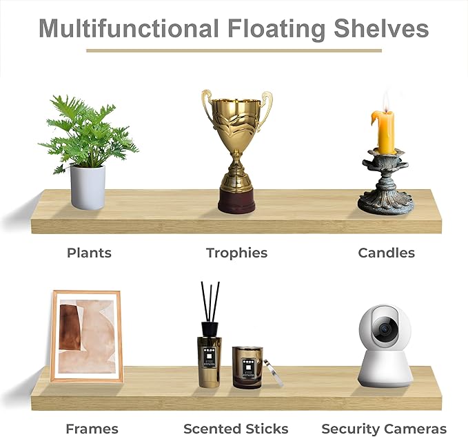 Sorbus Floating Shelves for Wall