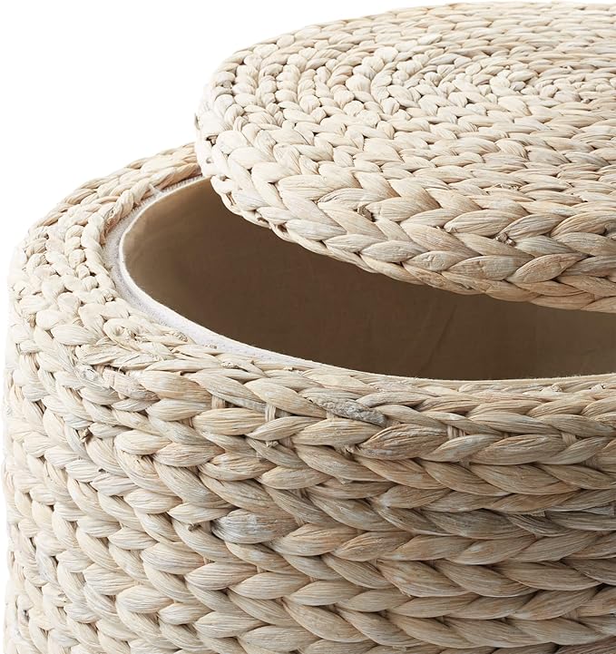 Casafield 17" Round Storage Ottoman