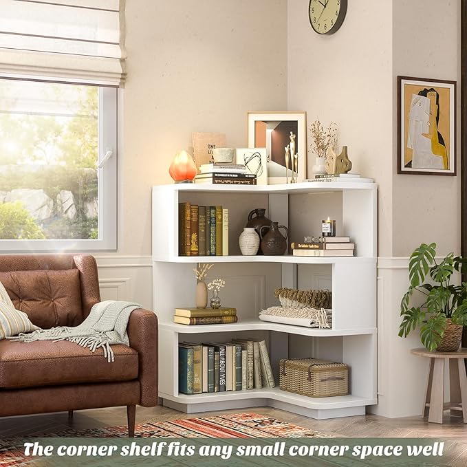 Armocity Corner Book Shelf
