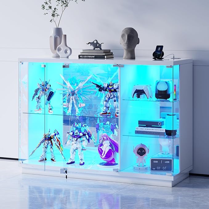 Lvifur Glass Display Cabinet