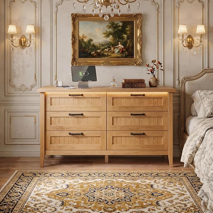 GarveeLife 6 Drawer Dresser