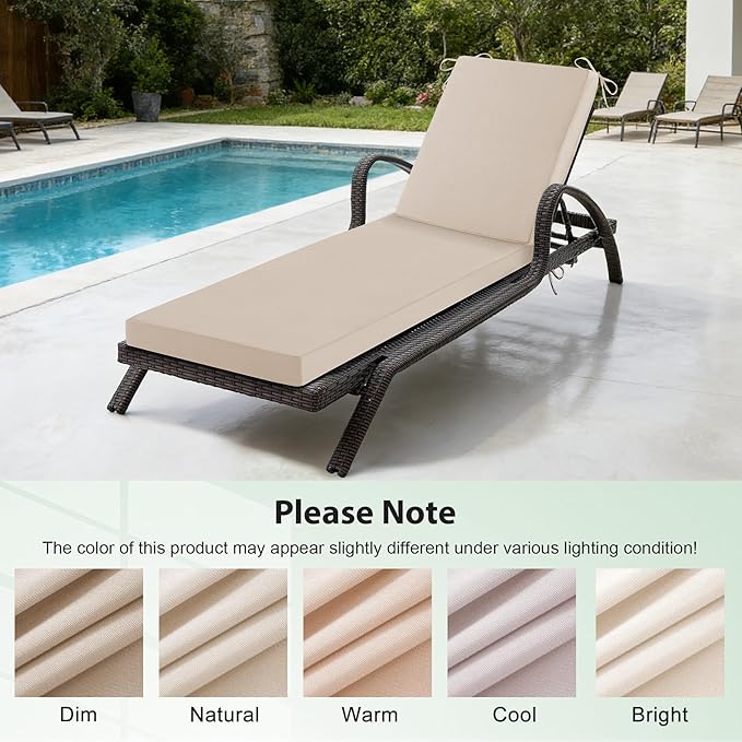 Chaise Lounge Cushions Outdoor, Outdoor Chaise Cushion