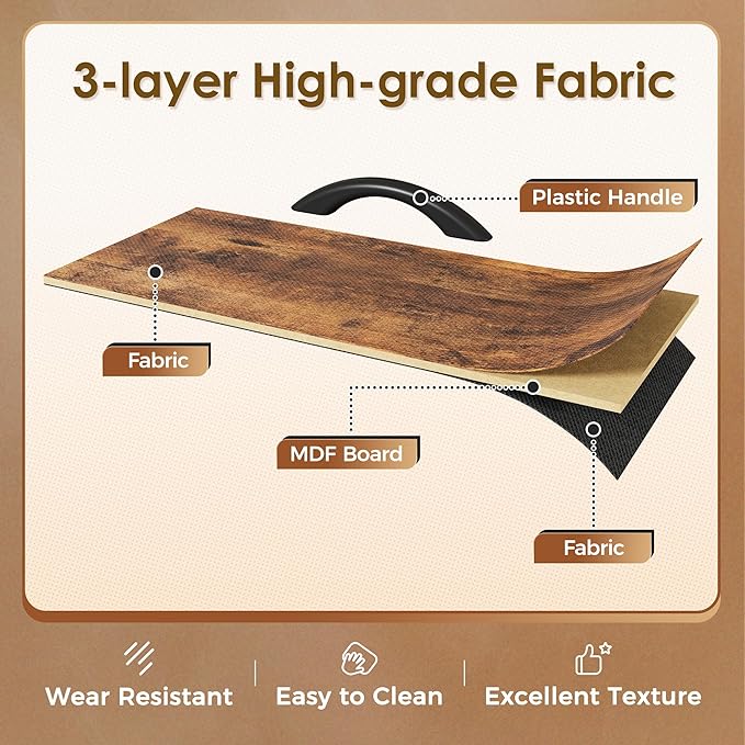 Huuger 63 Inch TV Stand for 65, 70 Inch TV, 11 Drawer Long Dresser