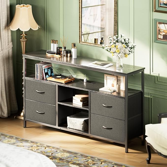 Huuger 47 Inch TV Stand Dresser