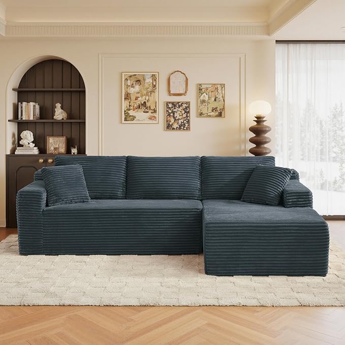 96" Sectional Couches for Living Room Cloud Couch Sofa