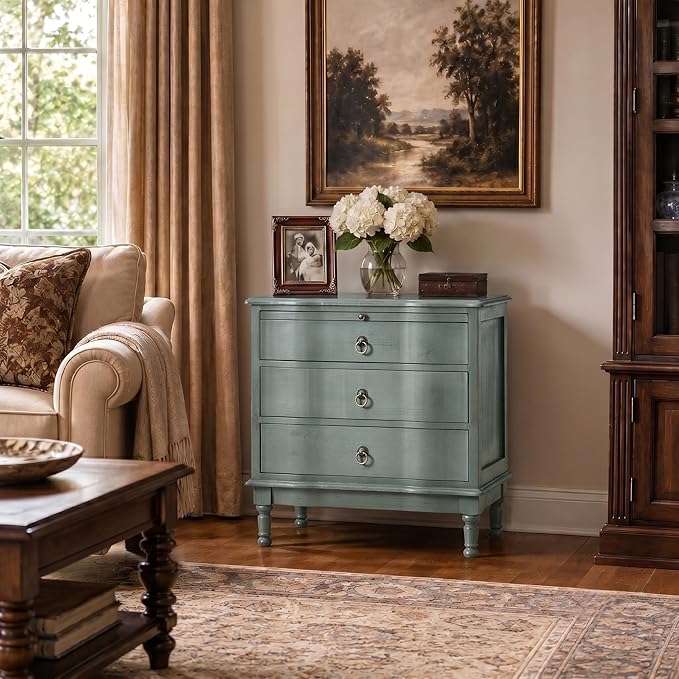 HULALA HOME Solid Wood End Table