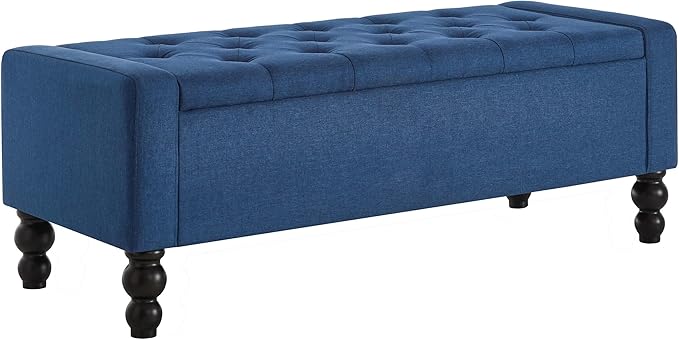 50" W Storage Ottoman Bench