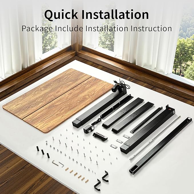 BIZUM 40x24 Inch Electric Standing Desk