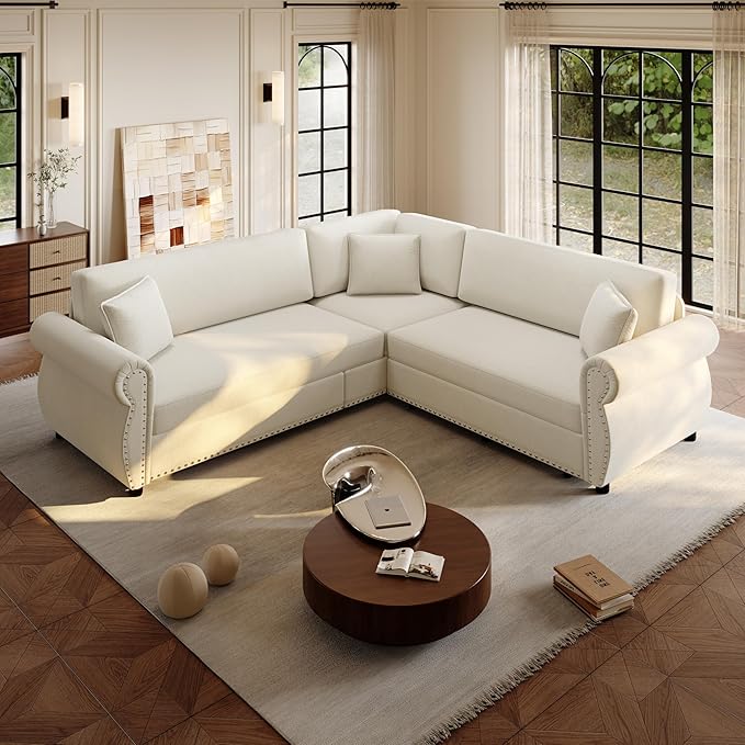88.2" Sectional Sleeper Sofa