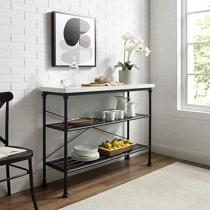 Crosley Furniture Madeleine Sofa Console Table