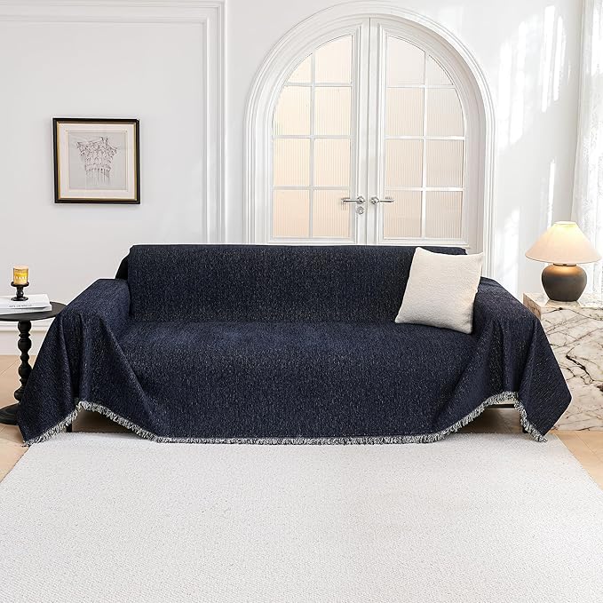MYSKY HOME Couch Cover for Dogs Washable Couch Covers for 3 Cushion Couch Sofa