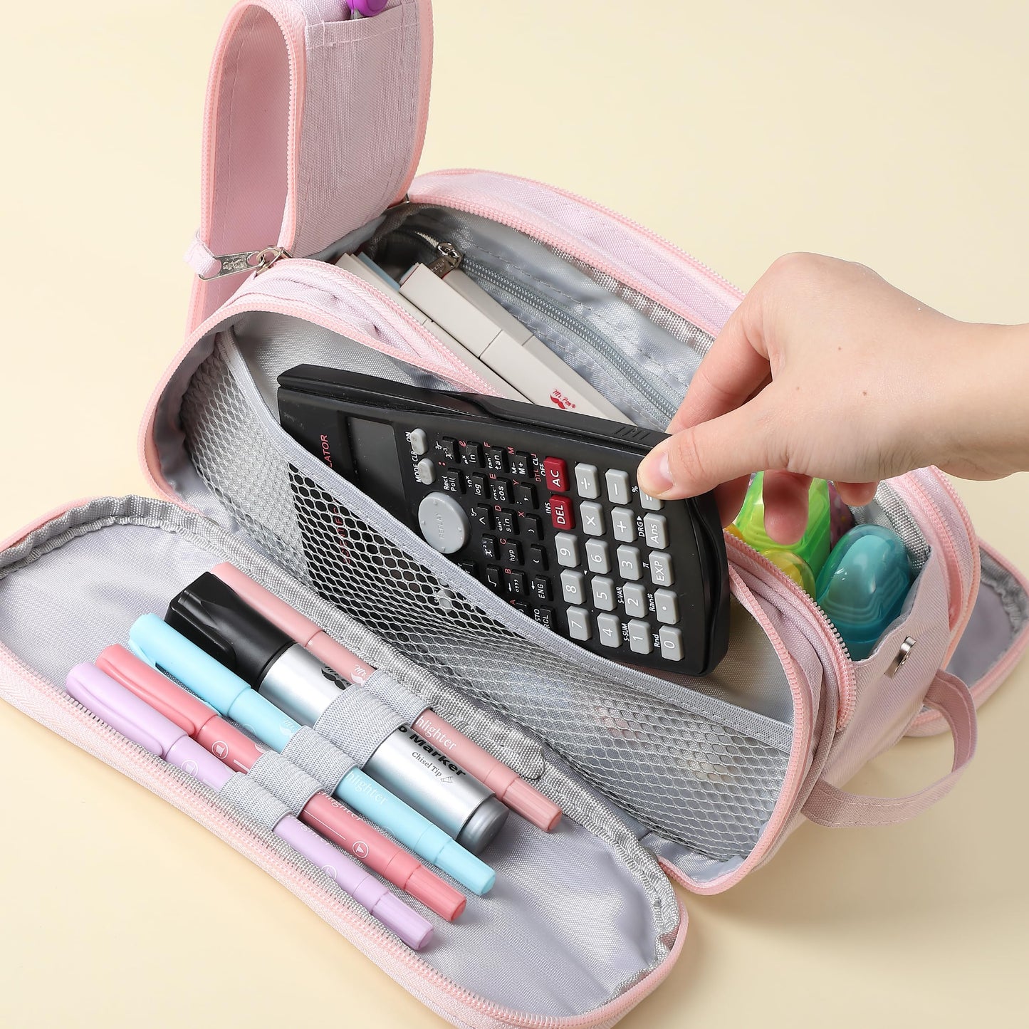 Mr. Pen- Large Capacity Pencil Case, Big Capacity Pencil Case, Big Pencil Pouch, Pen Pouch, Pen Bag