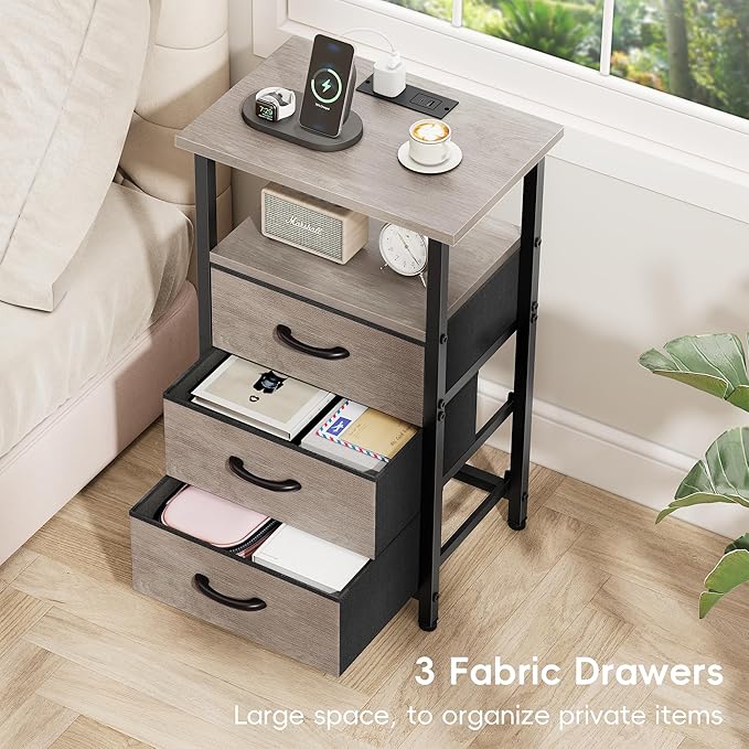 Vagusicc Nightstand Set of 2