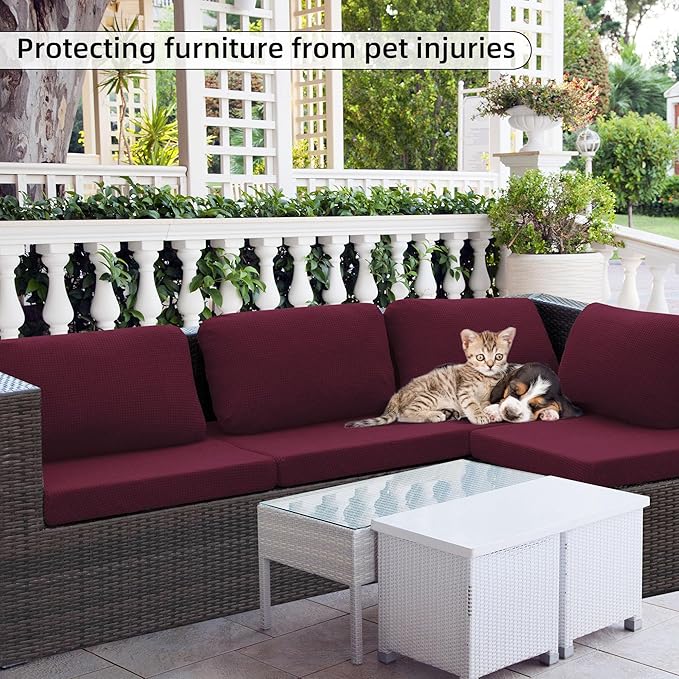 Outdoor Cushion Covers Set, Replacement