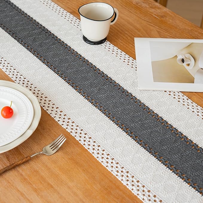 FEXIA Boho Table Runner for Summer Home Decor