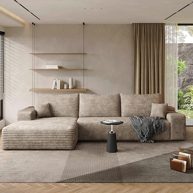 108" Sectional Couches for Living Room Cloud Couch Sofa