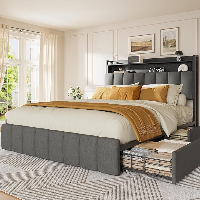 PRAISUN Bed Frame Full Size
