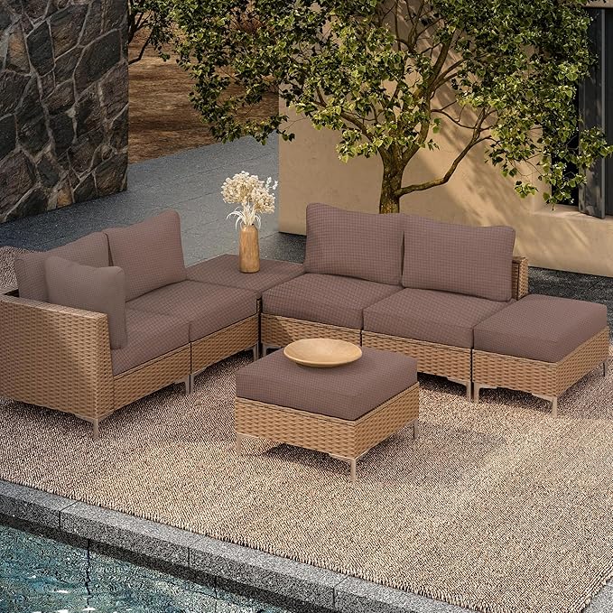 Outdoor Cushion Covers Set, Replacement
