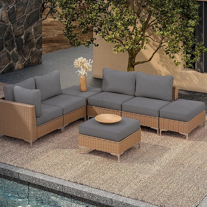 Outdoor Cushion Covers Set, Replacement