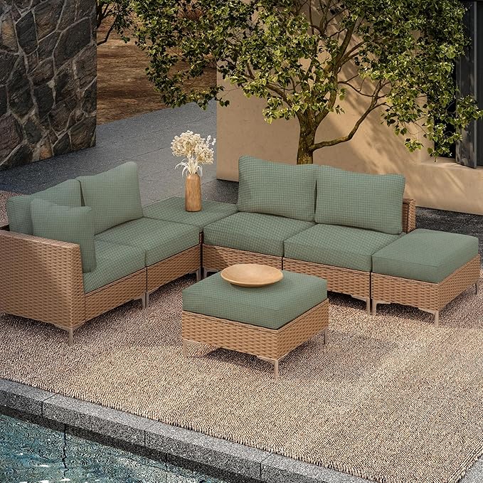 Outdoor Cushion Covers Set, Replacement
