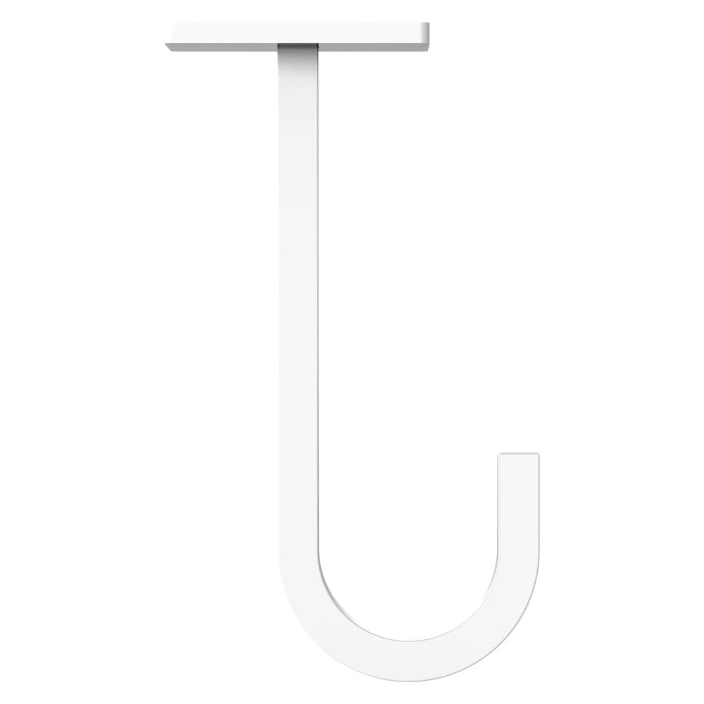 National Hardware N275-512 Extended Ceiling Hook, 5", White